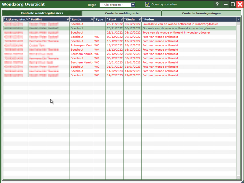 Bestand:Care-Ace Praktijk Wondzorg Overzicht Controle wondzorgdossier.png