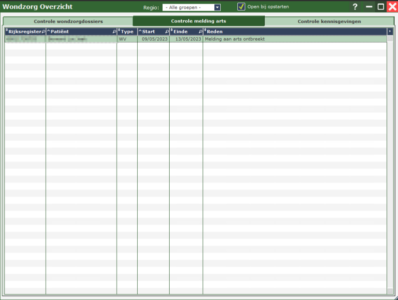 Bestand:Care-Ace Praktijk Wondzorg Overzicht Controle melding arts.png